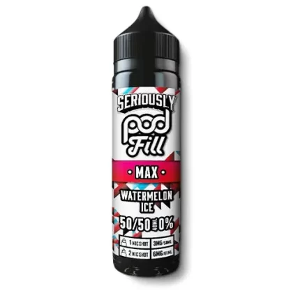 Watermelon Ice Shortfill by Seriously Pod Fill Max - 0 mg/mL