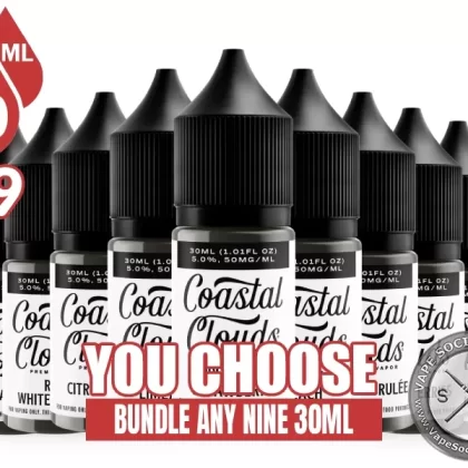 Coastal Clouds Salt Bundle 9x30ml (270ml)