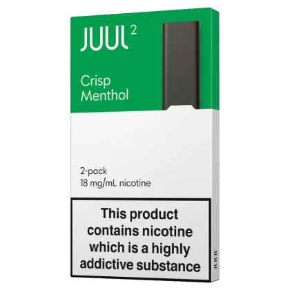 JUUL2 Crisp Menthol (Pack of 2) - Vapeshop Co