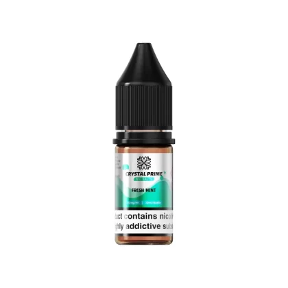 Crystal Prime Fresh Mint Nic Salt Vape Juice - 10 Pack - 10mg