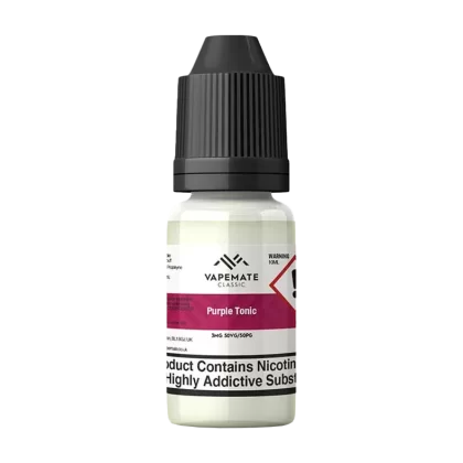 Vapemate Classic Purple Tonic 10ml - Blend#50VG / 50PG>70VG / 30PG0mg>3mg>6mg>12mg>18mg
