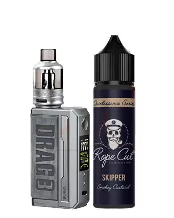 Voopoo Drag 3 Starter Kit - Sandy Brown / Dark Thirty by Rope Cut - Image 3