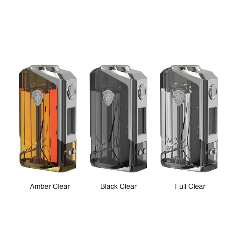 Rincoe JellyBox 228W Box Mod - Black Clear - Image 2