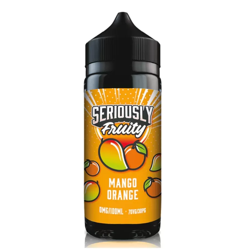 Seriously Fruity Mango Orange 100ml Short Fill E Liquid - Vape Product, Vape Product