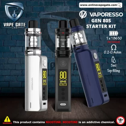 VAPORESSO GEN 80S STARTER KIT - Midnight Blue
