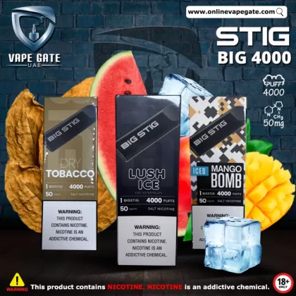 Vgod Big Stig Disposable Vape (4,000 Puffs) - 50 mg /