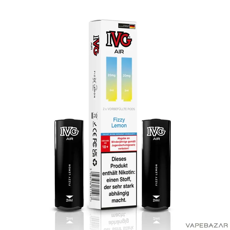 IVG AIR Pods – Fizzy Lemon (2er Pack) - IVG / 20mg/ml / 2ml / Nein - Image 3