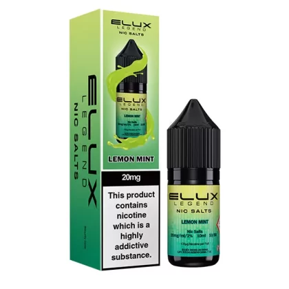 Elux Legend Lemon Mint Nic Salt E-Liquids - 20mg