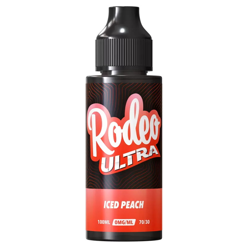 Iced Peach by Rodeo Ultra 100ml - Vapeshop Co