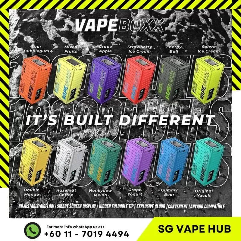VAPEBOXX 12,000 Puffs - Image 2