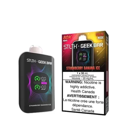 STLTH x Geek Bar – Strawberry Banana Ice