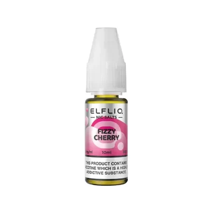 Elf Bar Elfliq Fizzy Cherry Nic Salt E-Liquid - Vape Product, Vape Product