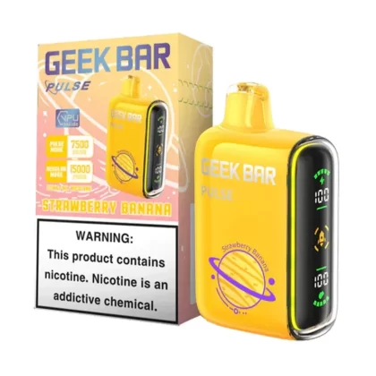 Geek Bar Pulse 5% Disposable – Strawberry Banana [TX SB 2024]
