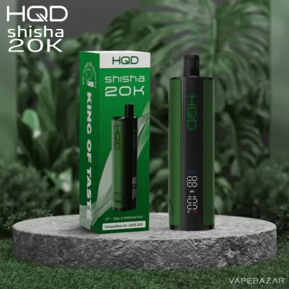 HQD SHISHA 20K – Green - Pod Kit / HQD / 1000 mAh / USB-C