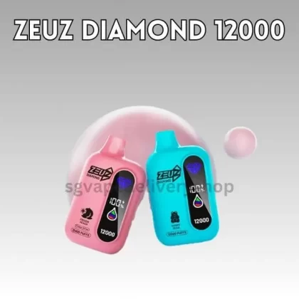 Zeuz Diamond 12000 Puffs - Strawberry Watermelon