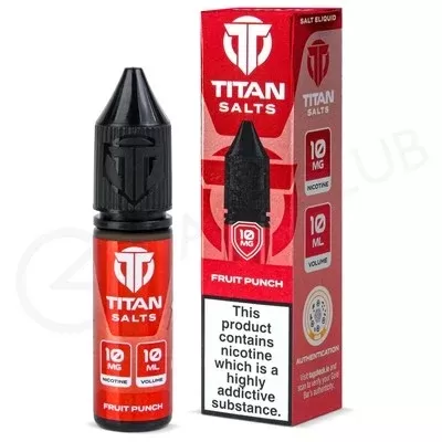 Fruit Punch Nic Salt E-Liquid by Titan Salts