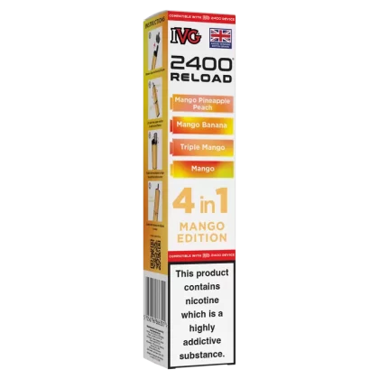 Mango Edition IVG 2400 Refill Pods - 20mg - Vape Product