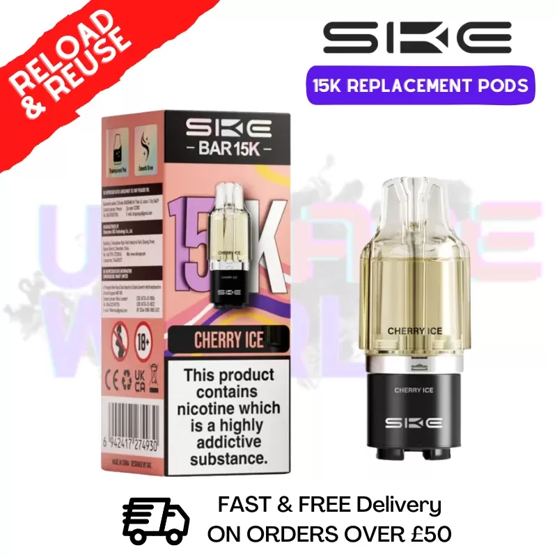 Cherry Ice SKE 15K Replacement POD – £6.99