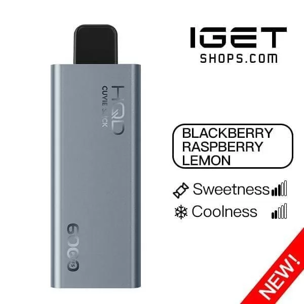 HQD Cuvie Slick 6000 – Blackberry Raspberry Lemon - Vape Store