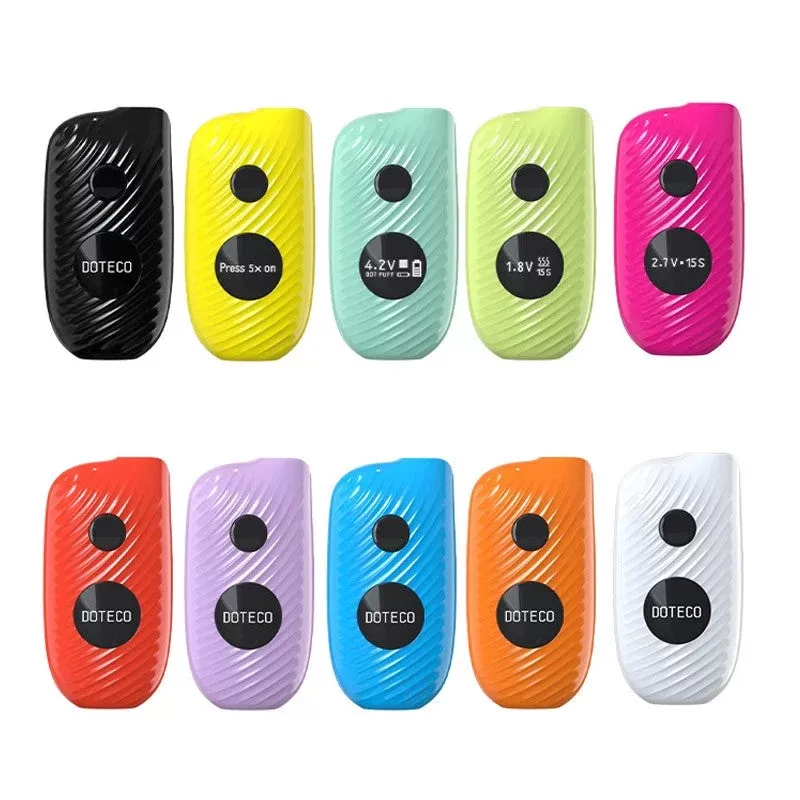 DOTECO Mini S Pro 510 Battery Vaporizer 650mAh - #Green>Full Black>Rose Red>Orange (E02377)