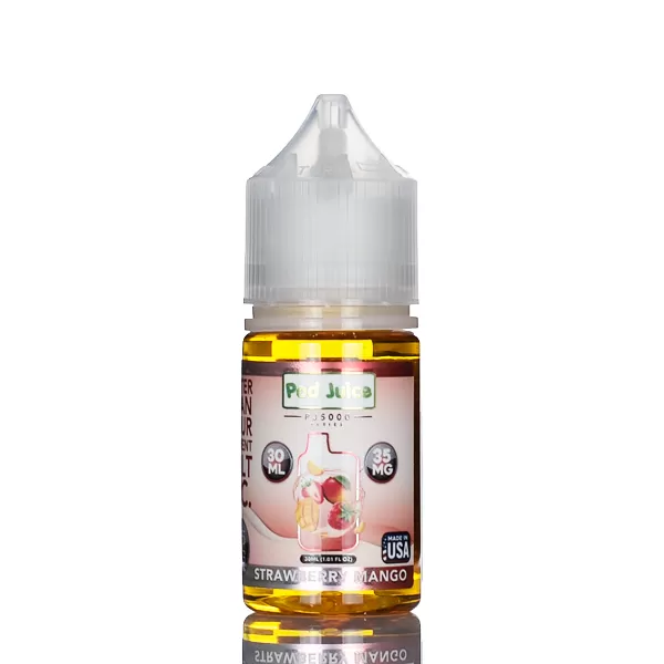 Pod Juice Salt PJ5000 - Strawberry Mango - 30ml (DISCONTINUED) - Image 2