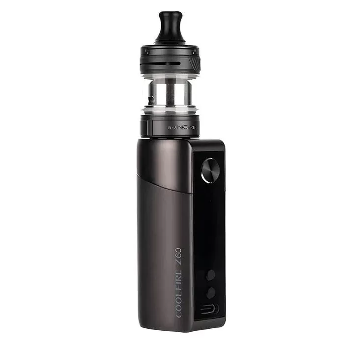 Innokin Coolfire Z60 Zlide Vape Kit - Choose#Black>Blue>Gunmetal>Pink>Purple>Red>Silver