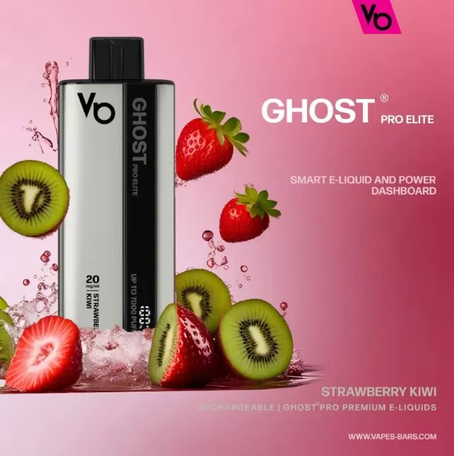 Vapes Bar - Ghost Pro Elite Disposable Vape Device (7000 Puffs) - 20 mg / Hubba Bubba - Image 2