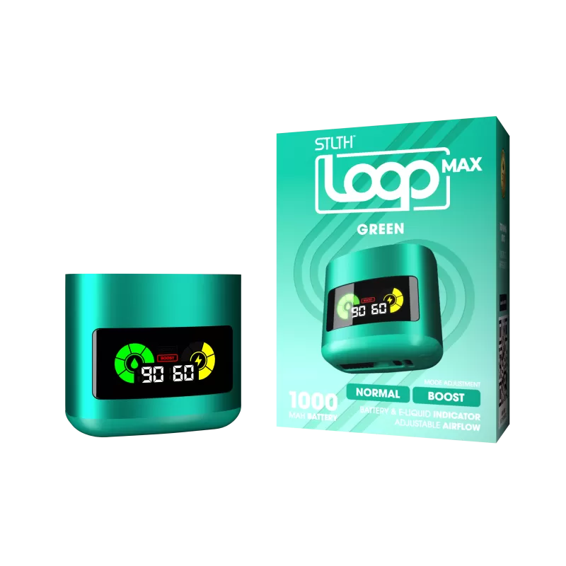 STLTH LOOP MAX Device - Green - Device (wholeseller)