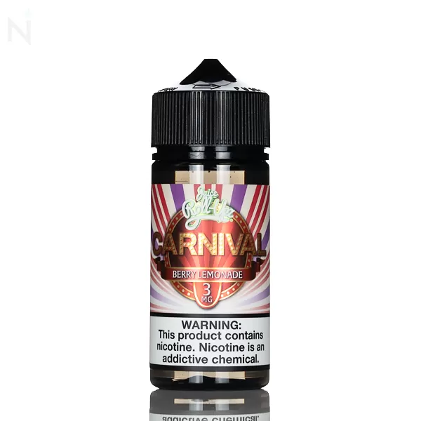 Juice Roll Upz E-Liquid - Carnival Berry Lemonade - 100mL - 3mg