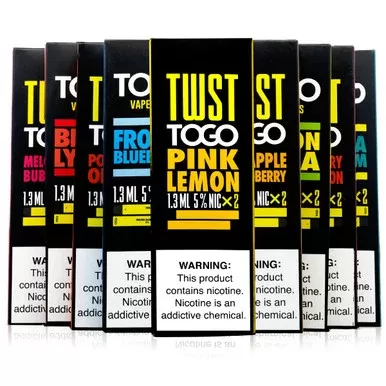 Twst ToGo Disposable E-Cigs by Lemon Twist | 300 Puffs