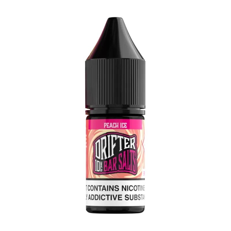 Peach Ice Nic Salt by Drifter Bar Salts 10ml - 20mg - Vape Product