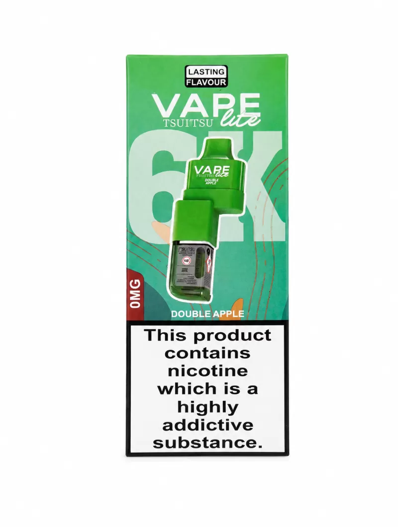 Vape Lite BK6000 Prefilled Pods Nicotine Free