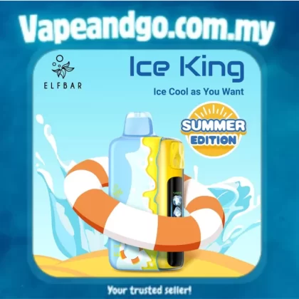 Elfbar Ice King 40k Disposable Summer Edition - Vapeandgo Com My