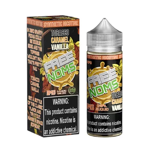 Free Noms - Tobacco Caramel Vanilla - 120ML E-Liquid
