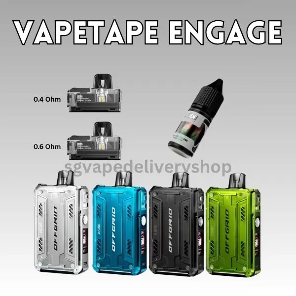 Vapetape Engage - E-liquid Only / Apple (Freebase)
