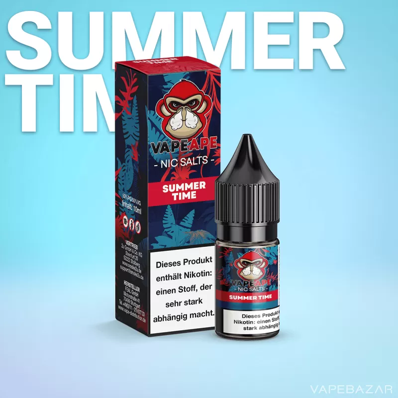 VapeApe – Summer Time – Nic Salts - Vapebazar - Image 2