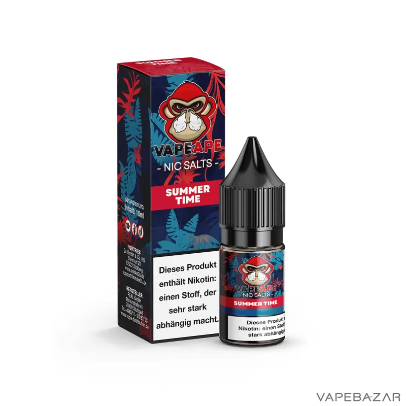 VapeApe – Summer Time – Nic Salts - Vapebazar - Image 3