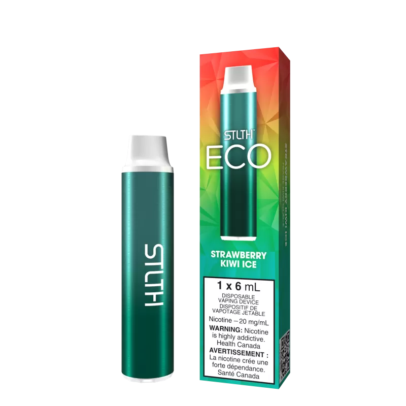 STLTH ECO - Strawberry Kiwi Ice - 20 mg/mL (wholeseller) - Excise ON, 20 mg/mL (wholeseller) - Excise AB