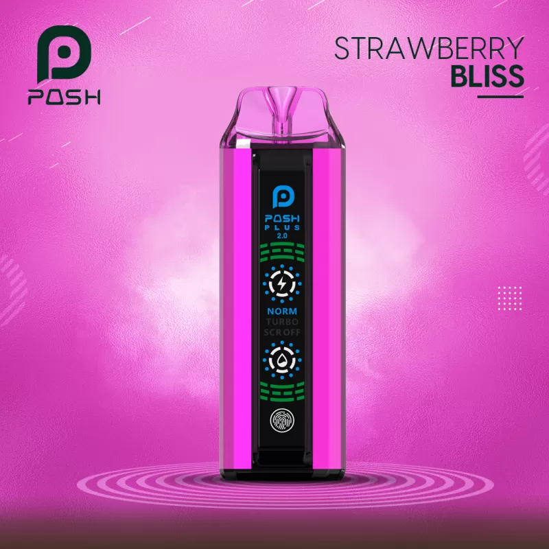 Posh Plus Strawberry Bliss 20000 Puffs 50Mg