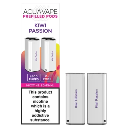Kiwi Passion Aquavape 2in1 Pods - 20mg - Vape Product (53053D)