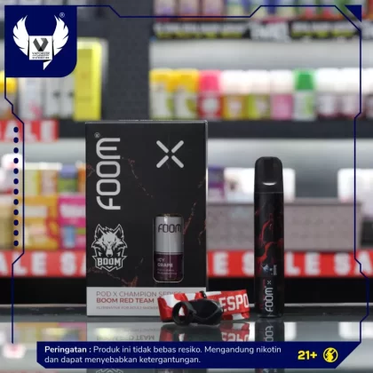 FOOM POD X BUNDLING CHAMPION GAMING RED
