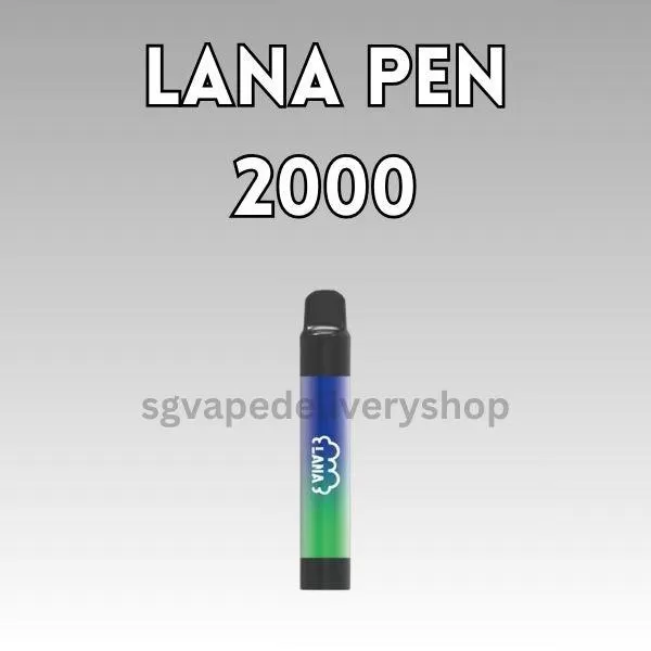 Lana Pen 2000 Puffs - Sgvapedeliveryshopsecure