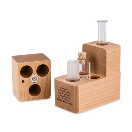 Sticky Brick Hydrobrick Maxx Vaporizer – Clearance sale - Select Wood Type#Maple>Black Limba>Cherry>Walnut>Padauk>Canary>Purple Heart