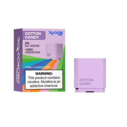 Zlabs Zcolors Mini Cotton Candy Pod - Nicotine Strength#Cotton Candy