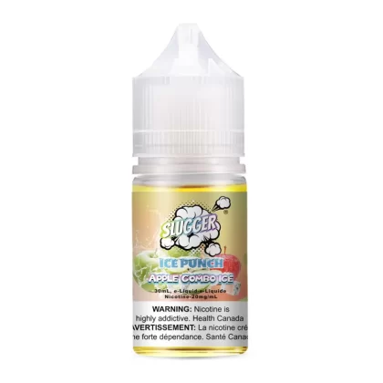 Slugger Ice Punch Series Apple Combo Ice – 30ml Nic Salt - Vapebazaar Pk