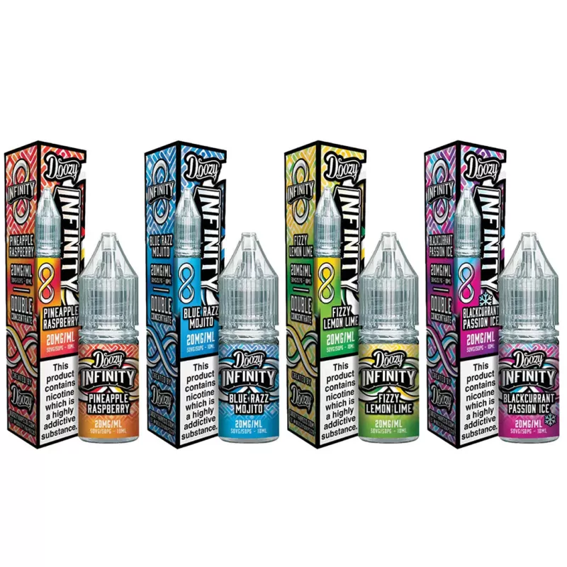 Doozy Vape Infinity Salts 10ml 10mg - Fizzy Lemon Lime