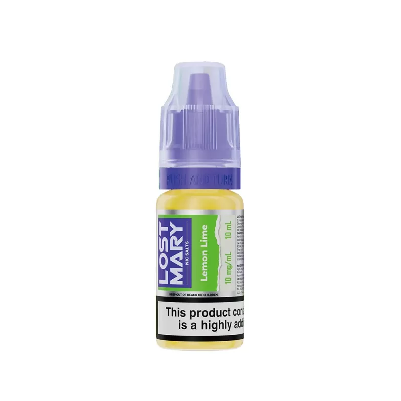 Lost Mary Lemon Lime Nic Salt E-Liquid - 10mg