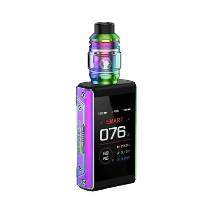GeekVape T200 (Aegis Touch) Box Mod kit - 5W~200W adjust 1W each time; external double battery 18650