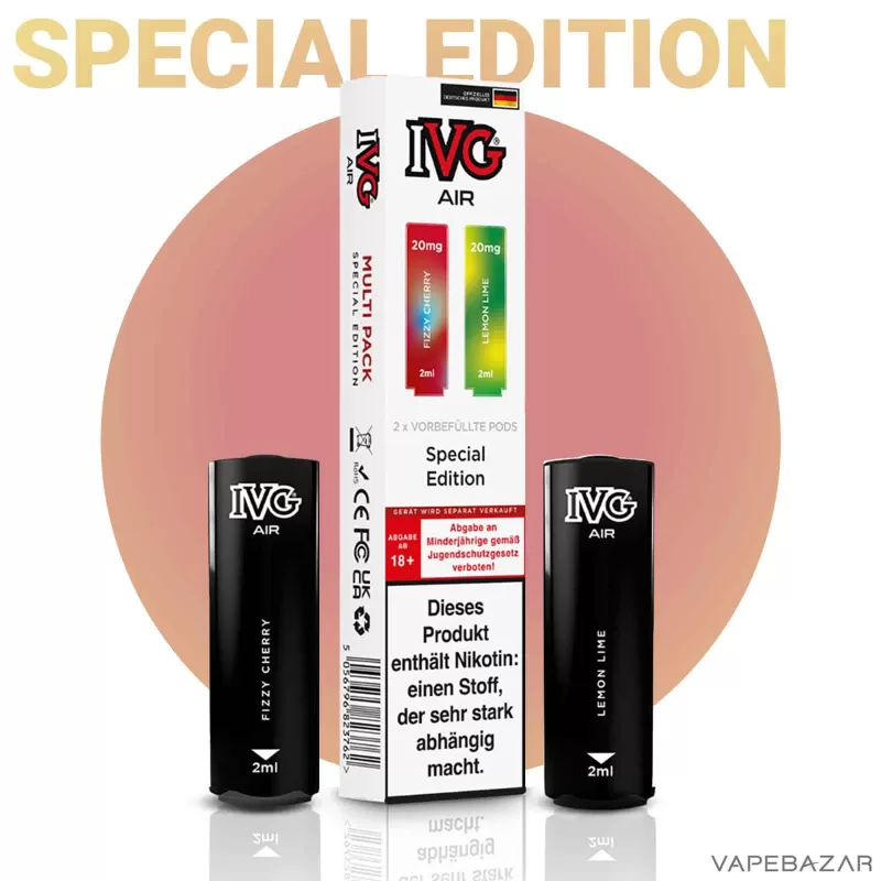 IVG AIR Pods – Special Edition (2er Pack) - IVG / 20mg/ml / 2ml / Nein - Image 2