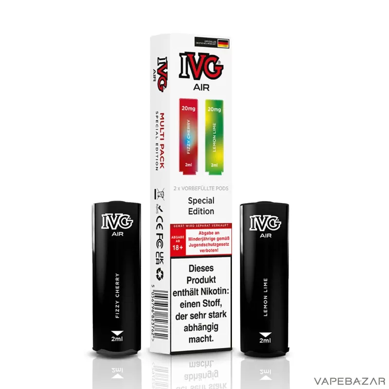 IVG AIR Pods – Special Edition (2er Pack) - IVG / 20mg/ml / 2ml / Nein - Image 3